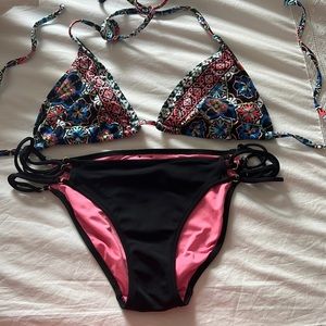 Two pieces  bathing suit, size small